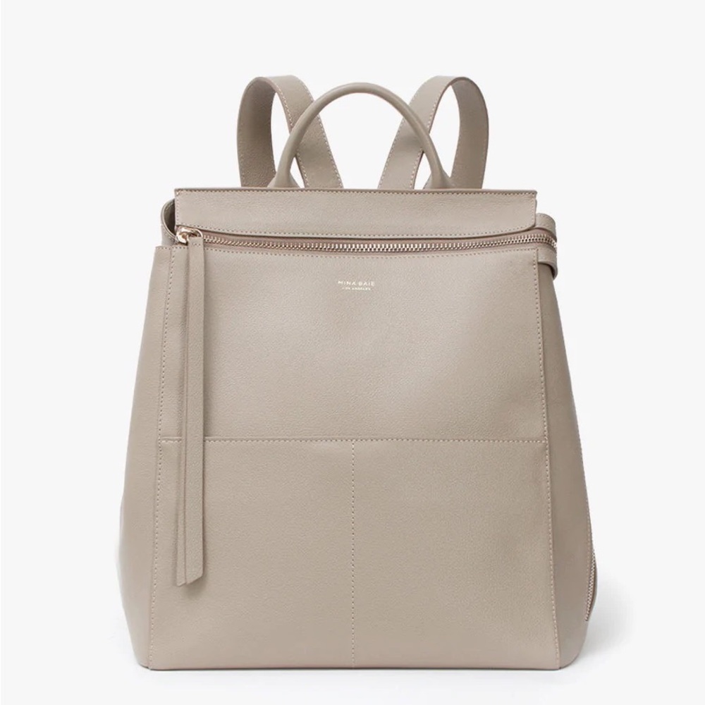 Mina Baie Harper mini Backpack (Real Leather)